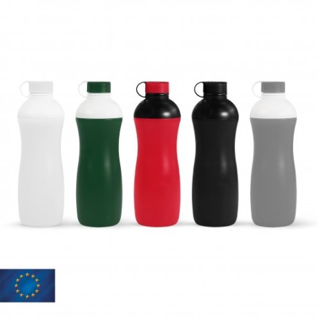 Bouteille personnalisable à base de plastique biosourcé. 500 ml. Fabrication européenne.