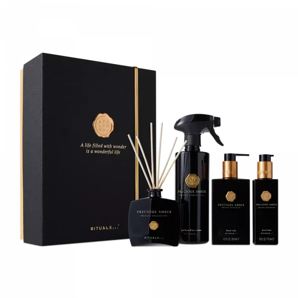 Coffret cadeau Precious Amber Private Collection.