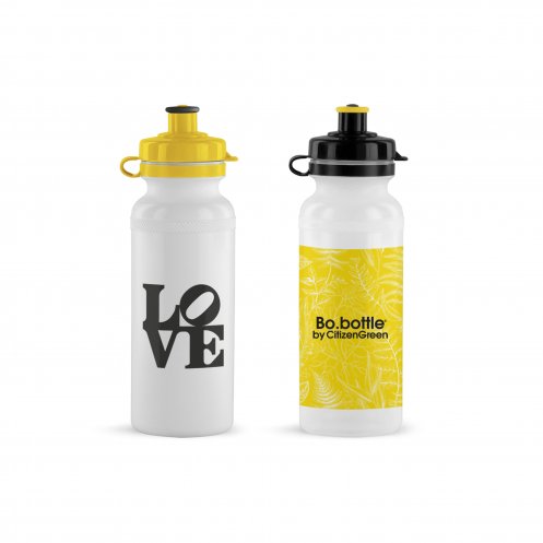 Bouteille personnalisable sur-mesure en Polyéthylène.