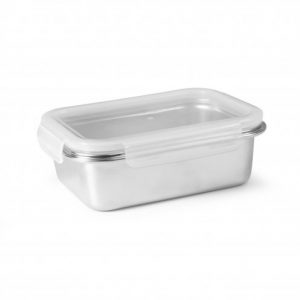 Boîte à repas compatible micro-ondes, personnalisable.