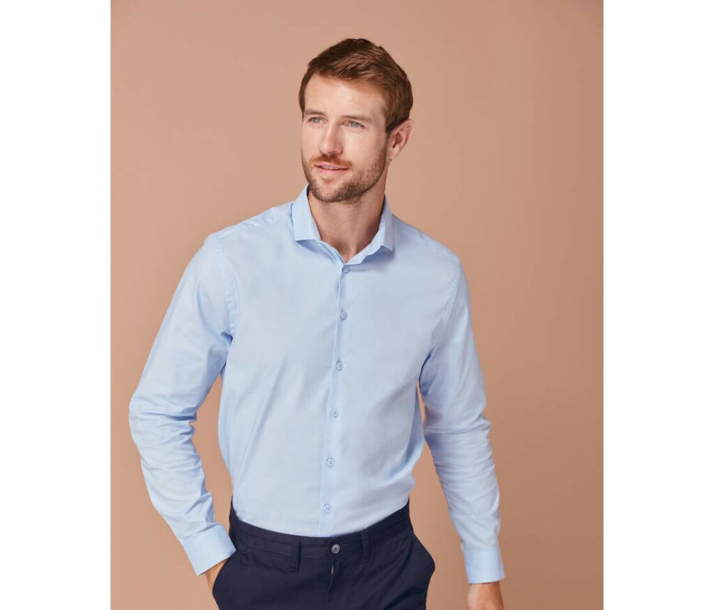 Chemise stretch homme personnalisable