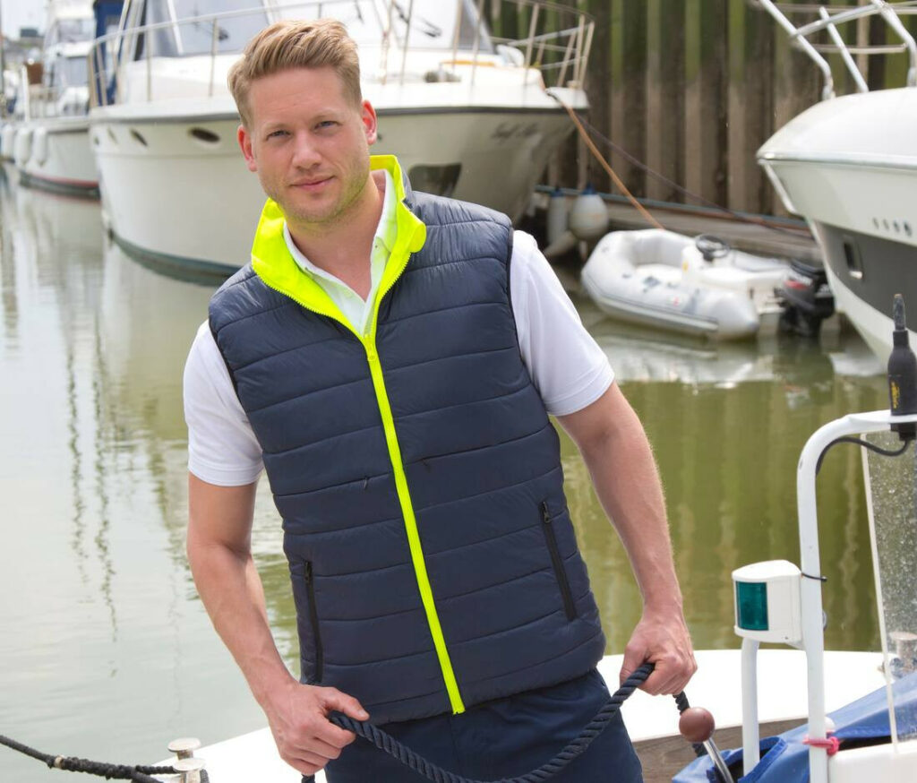 Bodywarmer réversible personnalisable