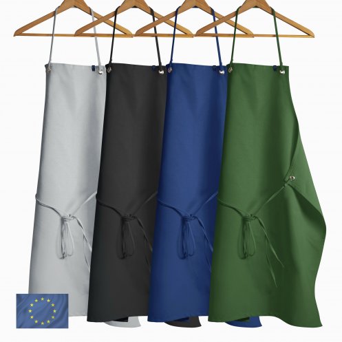 Tablier made in Europe personnalisable.