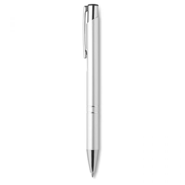 Stylo bille rétractable en aluminium personnalisable.