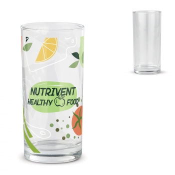 Verre longdrink de 270 ml personnalisable.
