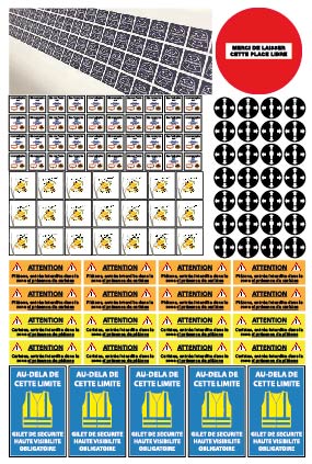 étiquettes planche rouleau label autocollant marquage industriel