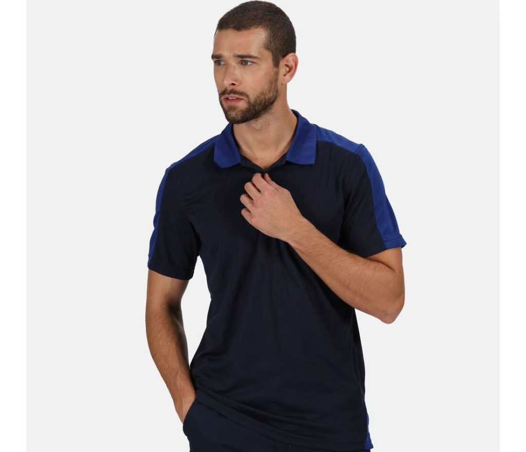 Polo contrasté Coolweave