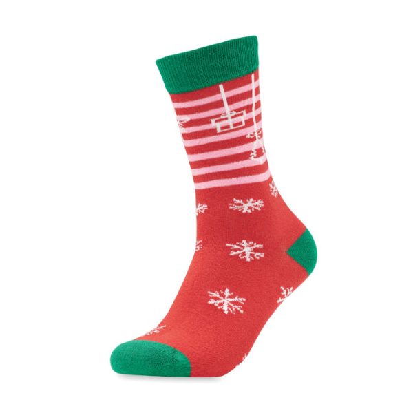 Paire de chaussettes de noël