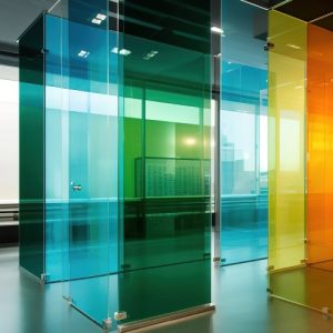 Film coloré ultra transparent pour vitrages, polyester, 15 coloris brillants, 7 coloris mats.