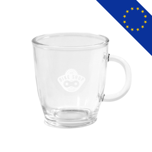 Mug en verre made in europe personnalisable