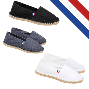 Espadrilles unisexe 100% fabriquées en France