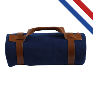 Plaid élégant made in France personnalisable.