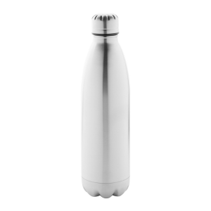 Bouteille isotherme en acier inoxydable personnalisable.