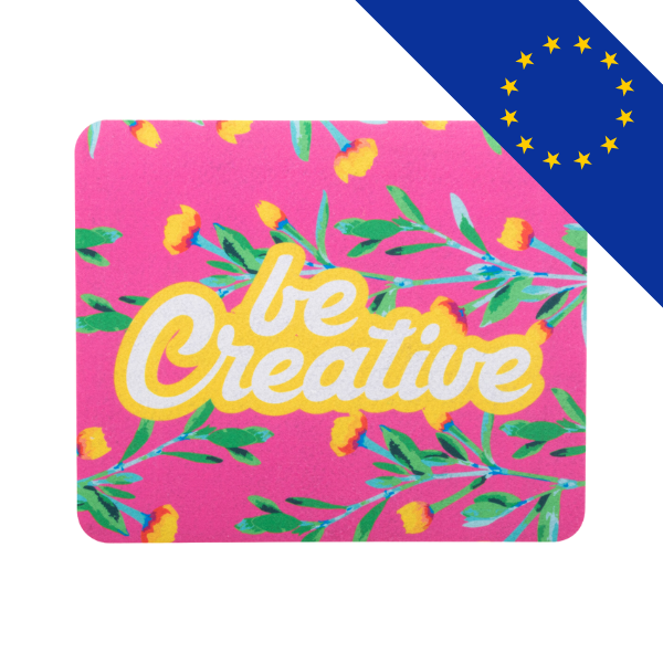 Tapis de souris entièrement personnalisable.