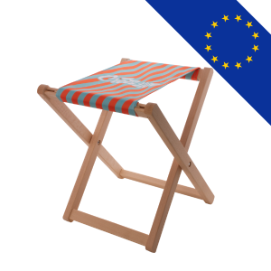 Tabouret de plage en bois personnalisable