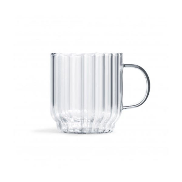 Mug 330 ml en verre borosilicate