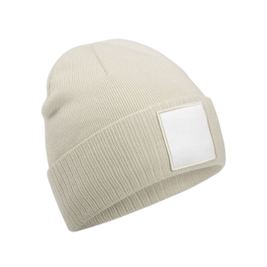 Bonnet tricoté personnalisable