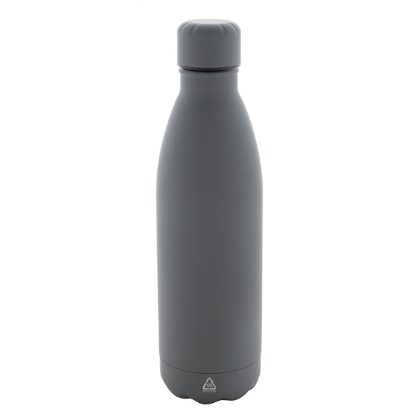 Bouteille 790 ml en acier recyclé personnalisable.