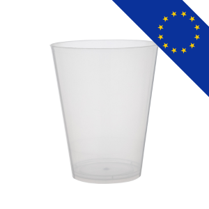 Gobelet réutilisable 500 ml en plastique PP personnalisable.
