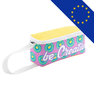 Mini sac isotherme zippé sur mesure en polyester RPET 600D personnalisable