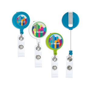 Porte-badge extensible personnalisable