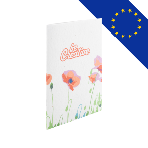 Carnet de notes personnalisé en papier ensemencé personnalisable
