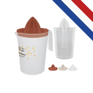 Set pichet 110 cl avec presse-agrume intégré personnalisable