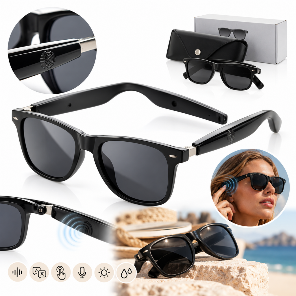Lunettes audio intelligentes, style et innovation